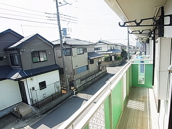 パールハイツ海老原28 ベランダ