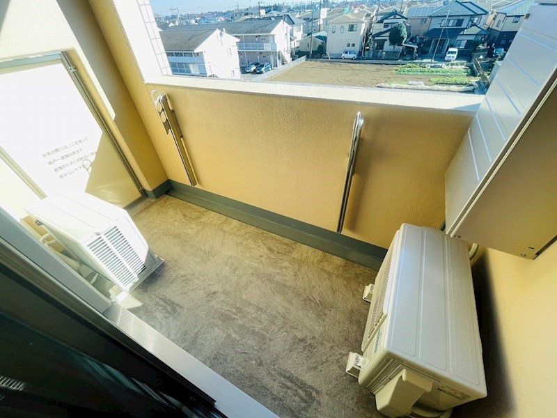 コントレイル ベランダ