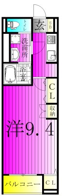 エレガントカーサⅢ 間取り