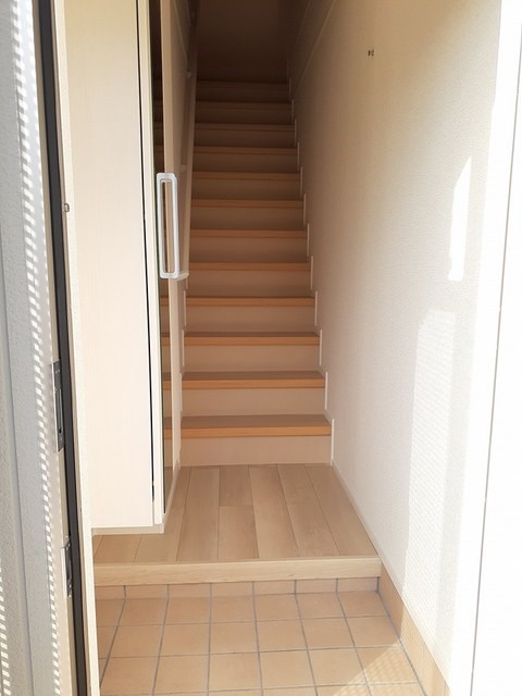 サンビレッジB 玄関