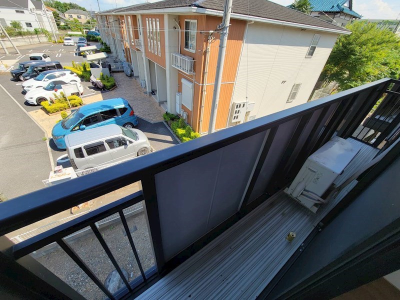 フロイディハイツ ベランダ