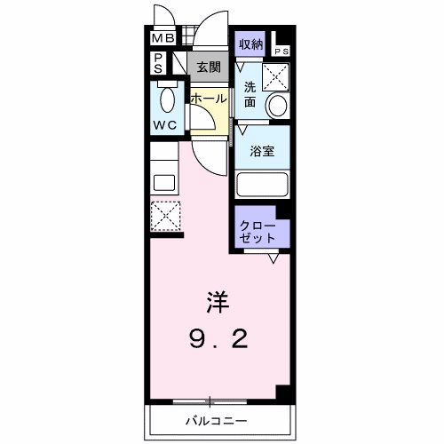 ブリーズ・アヴェニュー 203号室 間取り