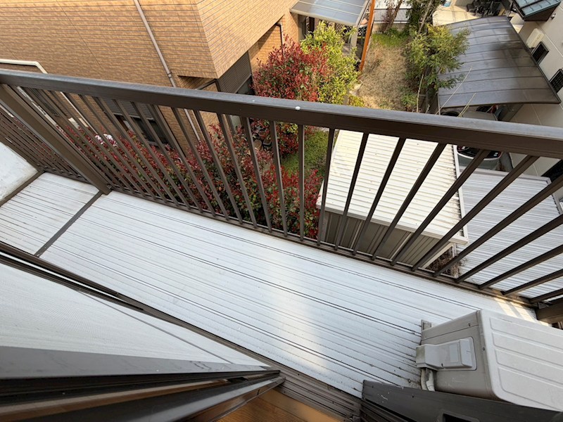 吉岡ハイツ ベランダ