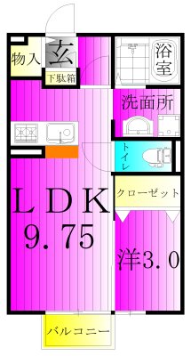 アーバンヒルズ 間取り図