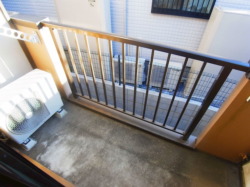 Ｇ・ＭウエストハイツB ベランダ