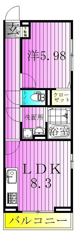 マウナケア 間取り図