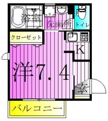 グリーンパーク21 間取り図