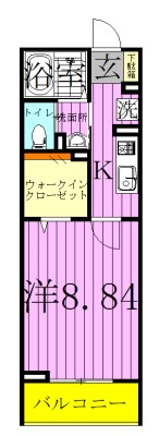 ステラ北綾瀬 間取り図