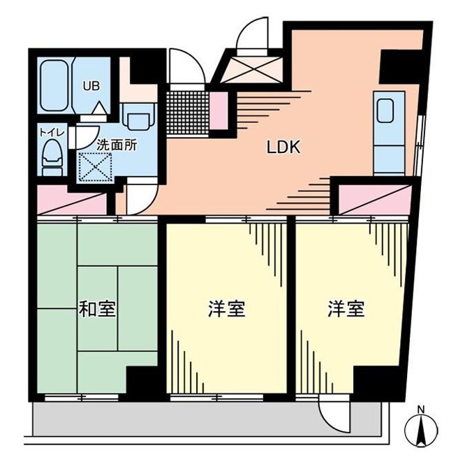 D&amp;#39;sVARIE亀有レジデンス 間取り図