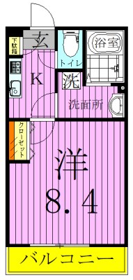 リブリ・ＴＫレジデンス 間取り図