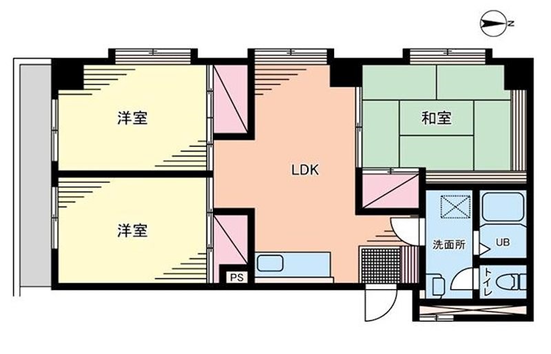 D&amp;#39;sVARIE亀有レジデンス 間取り図