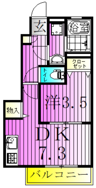プランタン 間取り図