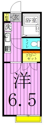 セ・パラン210Ｂ 間取り図