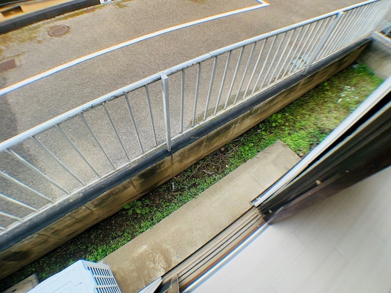 南柏パインヒル2号棟 ベランダ