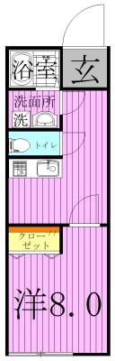 Ambition関原 間取り図