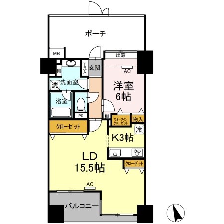 レーベンリヴァーレクロス東京 間取り図