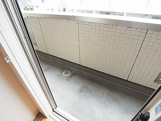 外河原コーポＢ ベランダ