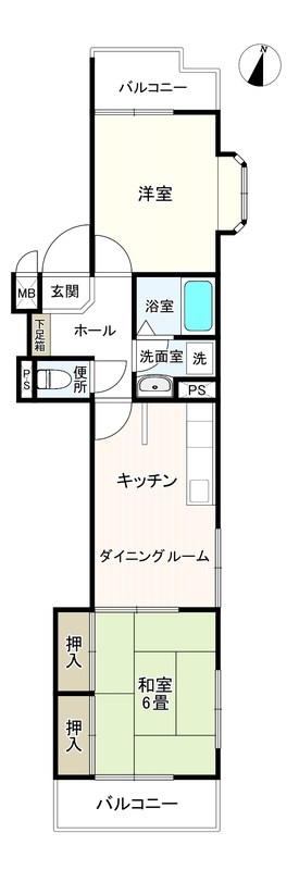 グリーンパーク第７綾瀬 間取り図