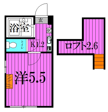 ノーザンロード綾瀬 間取り図