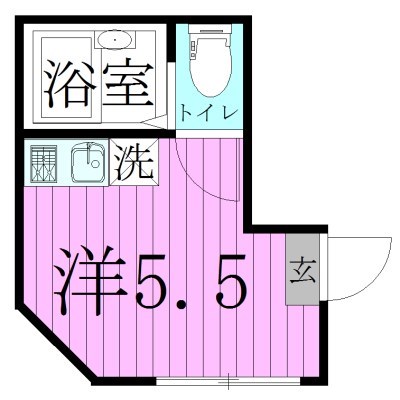 エスポワール北綾瀬 間取り図