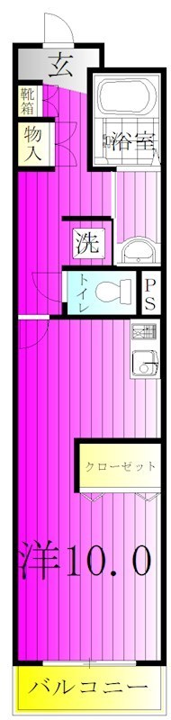 グレース柏 306号室 間取り
