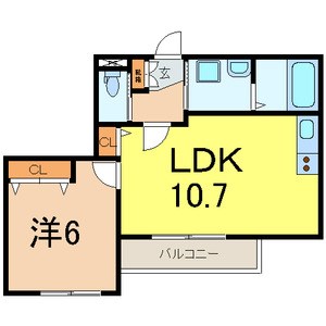 Lovely Rosa 間取り図