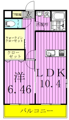 ハイデンス 間取り図