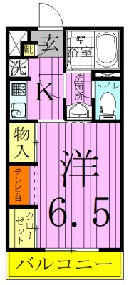 リブリ・メゾンエイト 間取り図