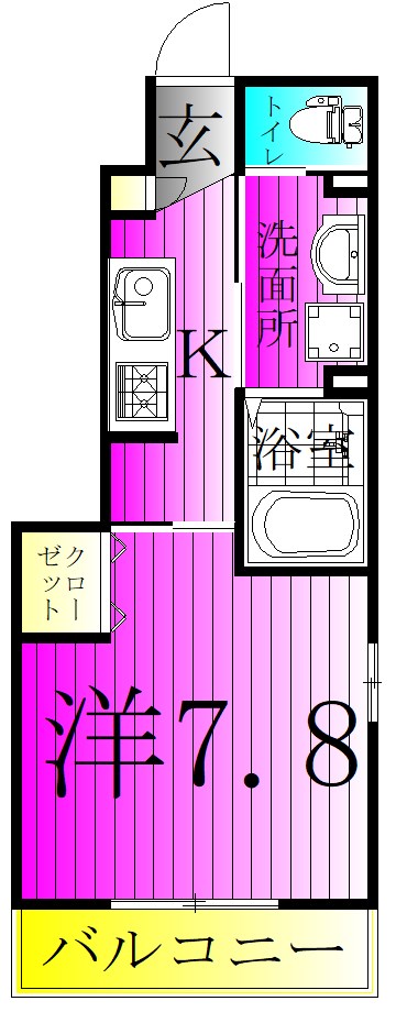 アムール 間取り図