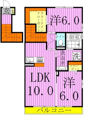 レユシール　イコウ 間取り