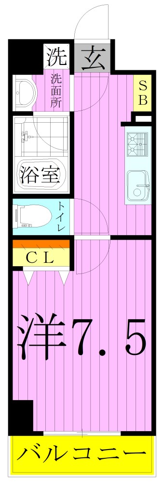 HY&amp;lsquo;s綾瀬駅前 間取り図
