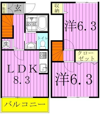 ハレルアナ 間取り図