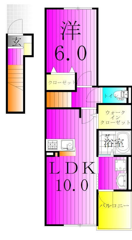 フィーゴ南花畑  間取り図