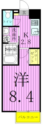 サンハイム 間取り図