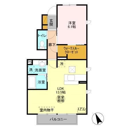 シャルマン　ヴィラ 101号室 間取り
