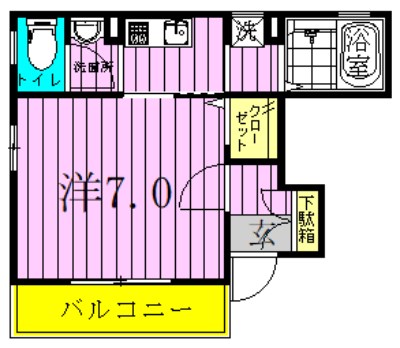ＬＵＩＲＥ（リュイール） 間取り図