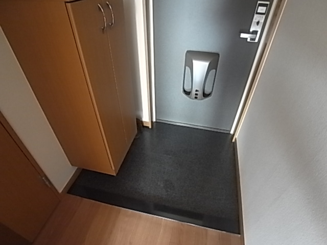 リバパレスおおたかの森 玄関