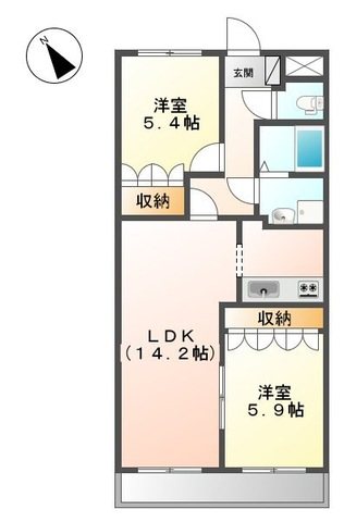 ラ・ポワール 間取り