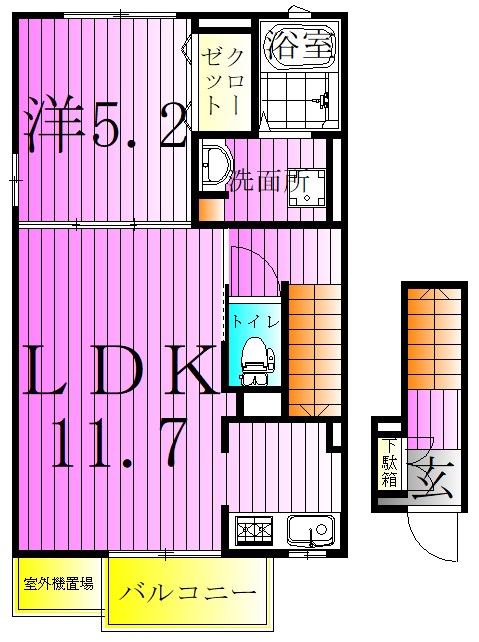 ＫメゾンⅠ 間取り