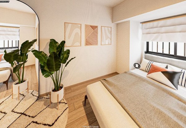 ベルヴュコート柏 ベッドルーム