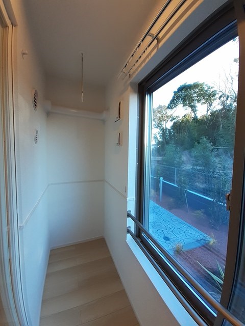 グランディルⅡ ベランダ