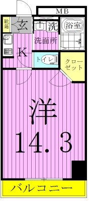 ロイヤルＫＪ 間取り図