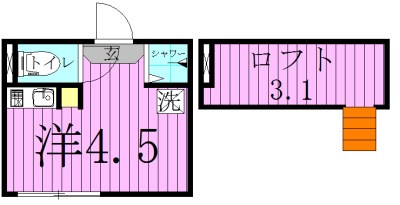 メゾン千住カルム 間取り図