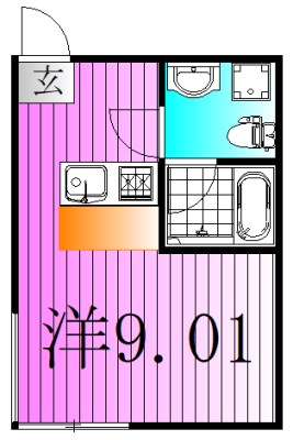 trias333~トリアスサンサンサン~ 間取り図