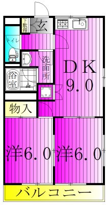 ＳＫビル拾壱番館 305号室 間取り