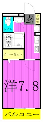クレベール 間取り図