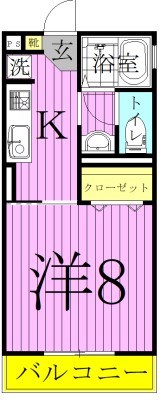 ヴィルヌーブ 間取り図