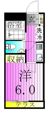 M&amp;rsquo;sフラット 間取り図