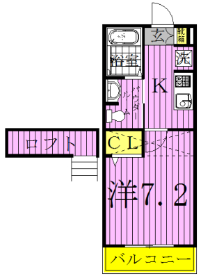 ～オリエンス～Ｏｒｉｃｎｓ  207号室 間取り