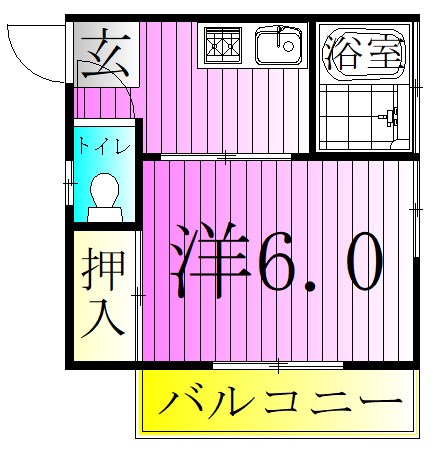 コーポ第３フクジュ 間取り図